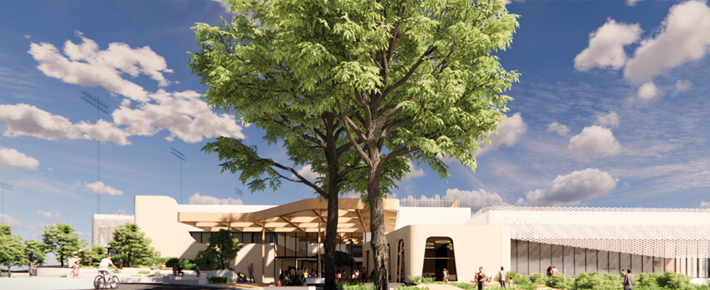 Dandenong wellbeing centre artist impression