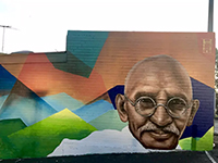 Mahatma Gandhi Murial