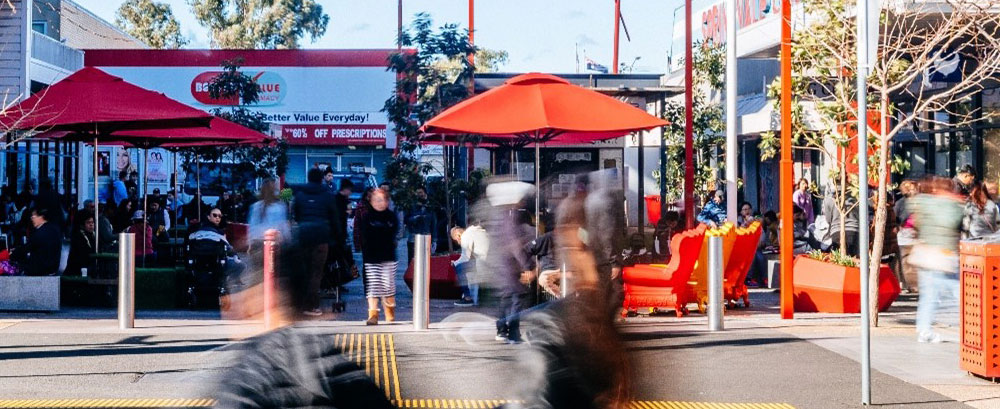 pedestrian crossing an people