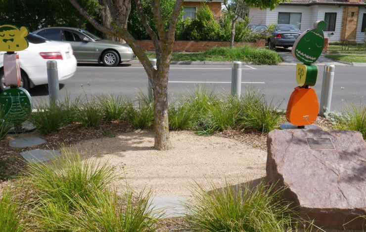 Hemmings Street tree on nature strip