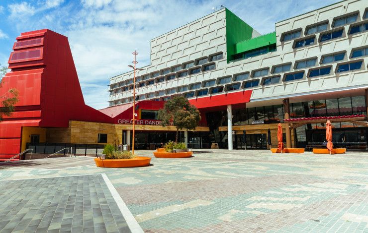 Greater Dandenong Civic Centre and Harmony Square