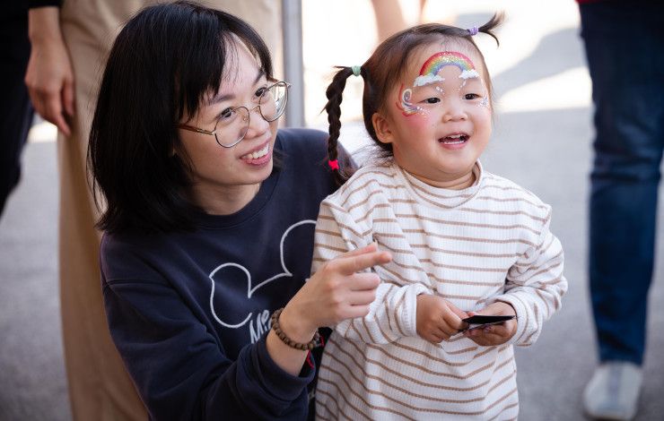Child smiling