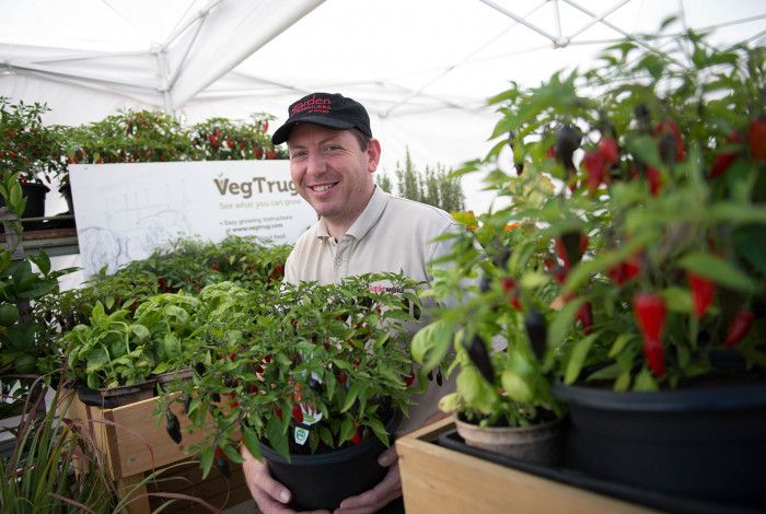 2016 Sustainability Festival Planting stand