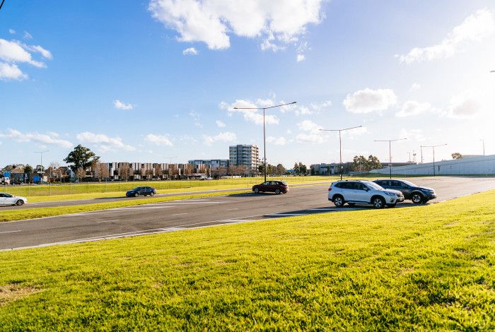 parking site near train line