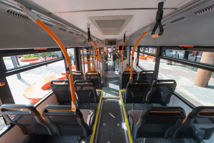 bus interior