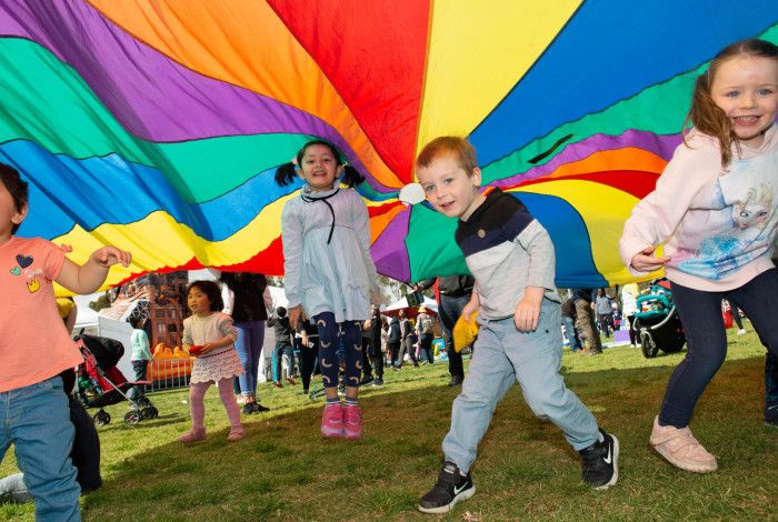 Children having fun at Little Day Out 2018