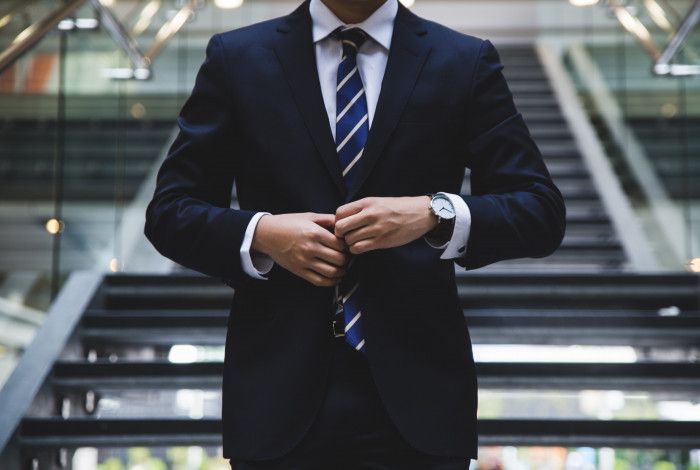 Man in a business suit