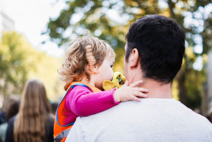 Father and daughter