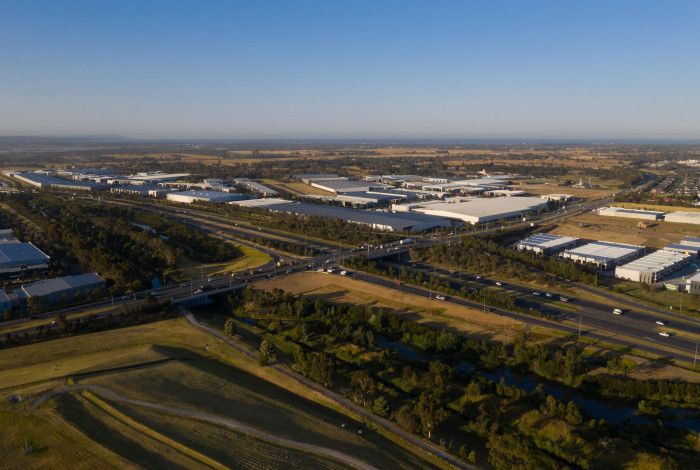 Dandenong South Aerial view