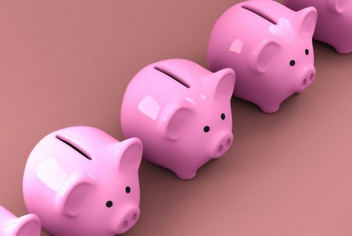 Pink Pig Money Boxes