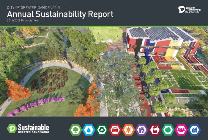 2018-19 Annual Sustainability Report Cover