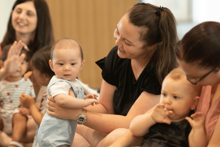 Mothers with babies