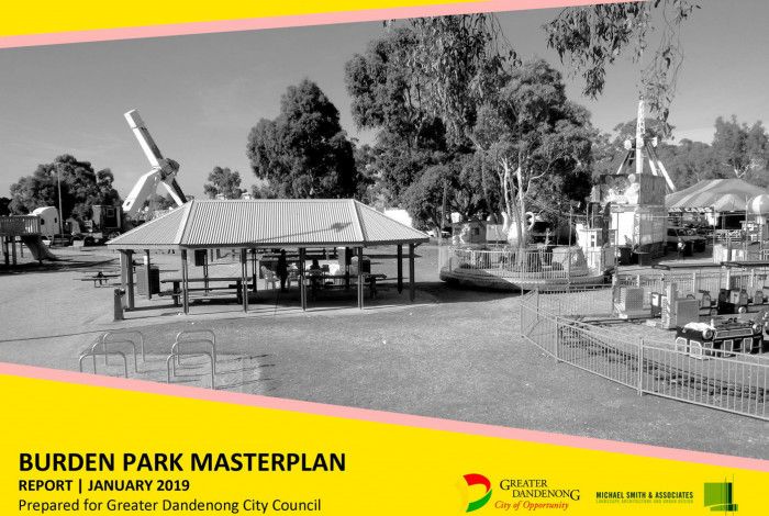 Burden Park Master Plan Cover