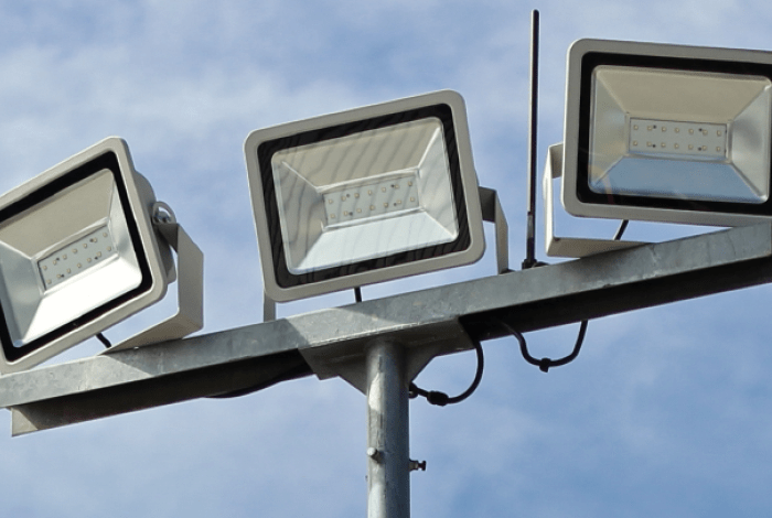 floodlights