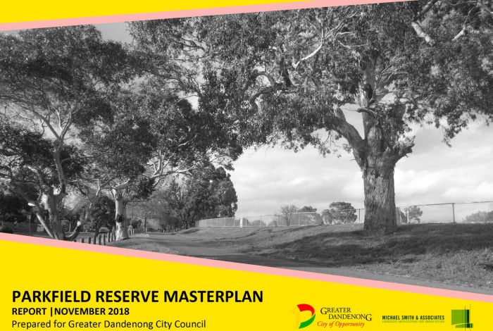 Parkfield Reserve Master Plan Cover