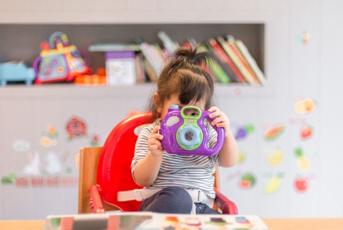 child playing