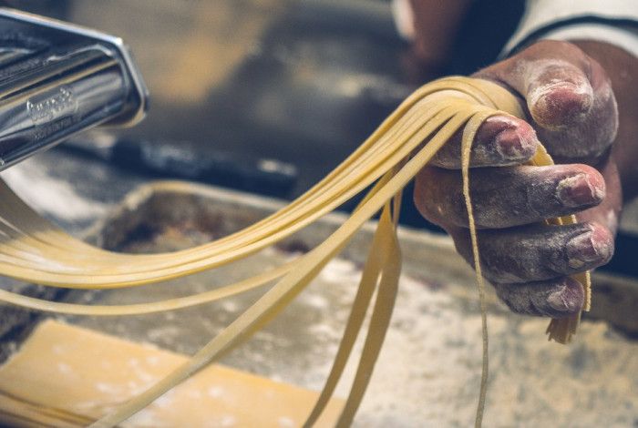 Making pasta