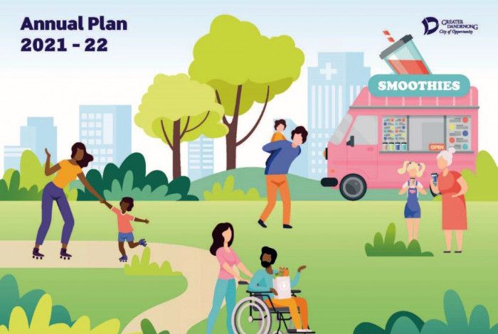 Annual Plan 2021-22 City of Greater Dandenong People in park
