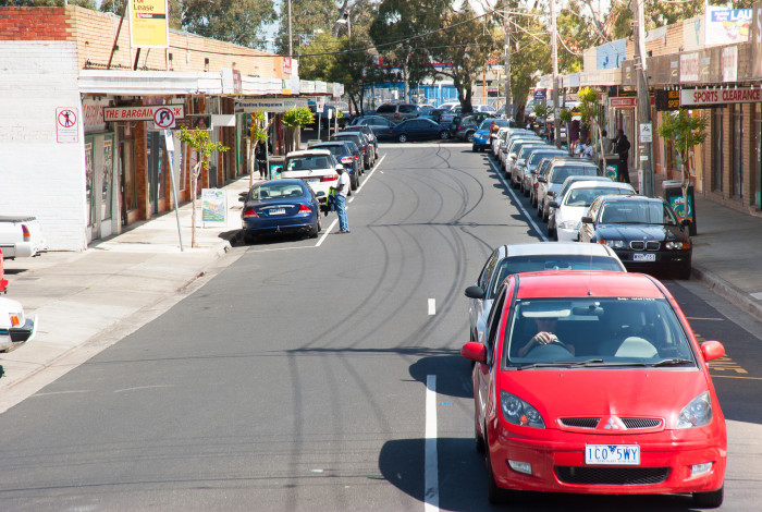 A Street in Noble Park Activity Centre
