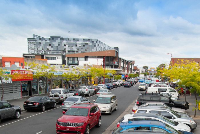 A busy street in Springvale