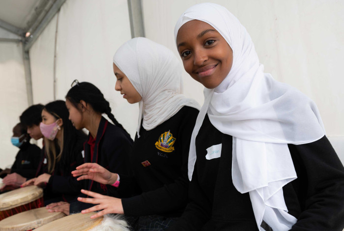 Students at the 2022 Youth Summit