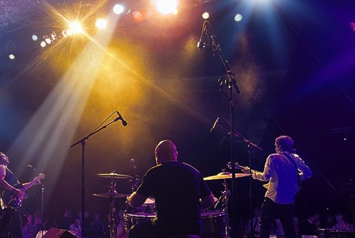 band on stage