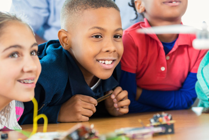 Children smiling