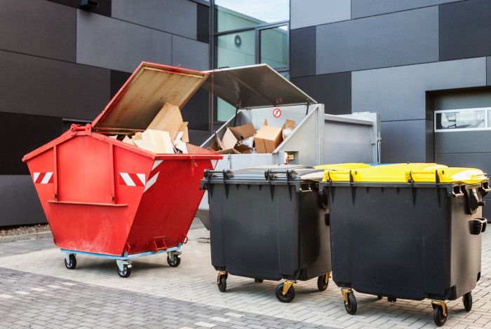 Image of waste bins
