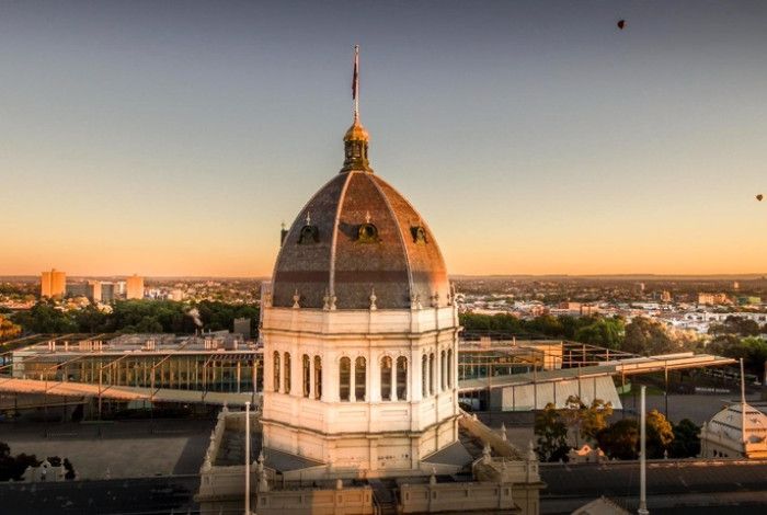 Royal Exhibition Building Dome Promenade 
