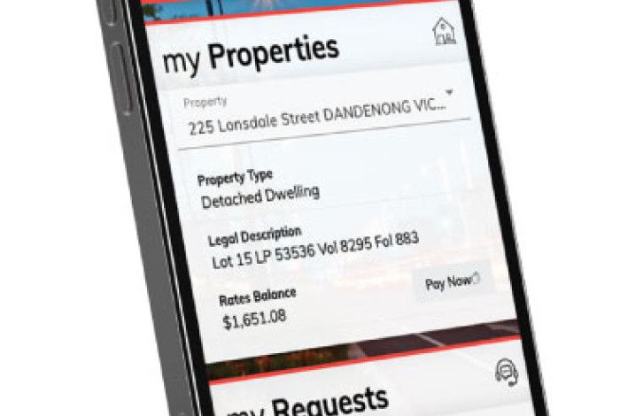 image of phone logged into portal
