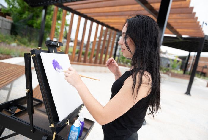 Pop Up Painting - Frank Street Open Space 