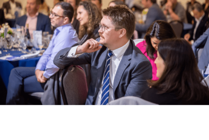 attendees at Chamber event