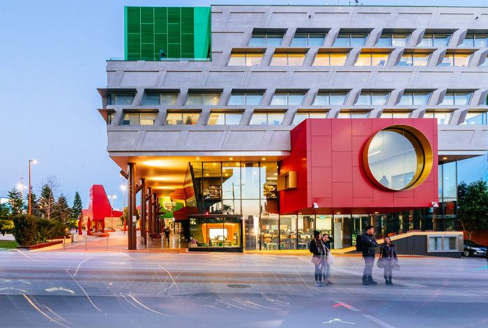 An exterior view of Greater Dandenong's Civic Centre
