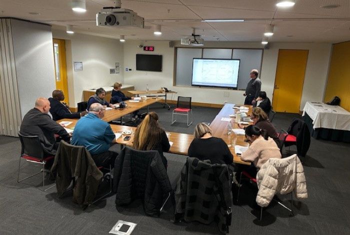 business plan accelerator workshop with attendees