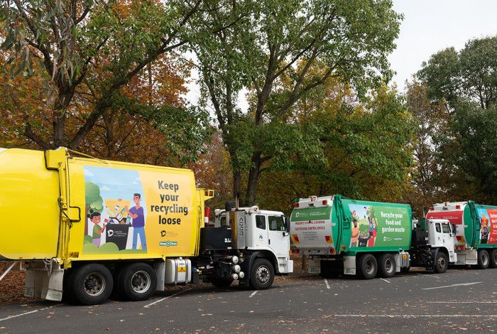 Rubbish trucks