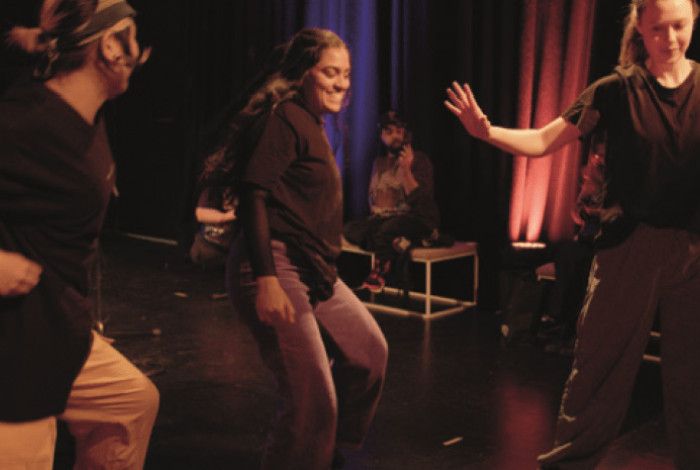 People performing