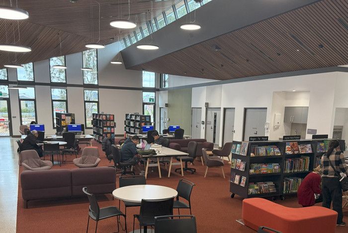 Inside the Keysborough Community Hube