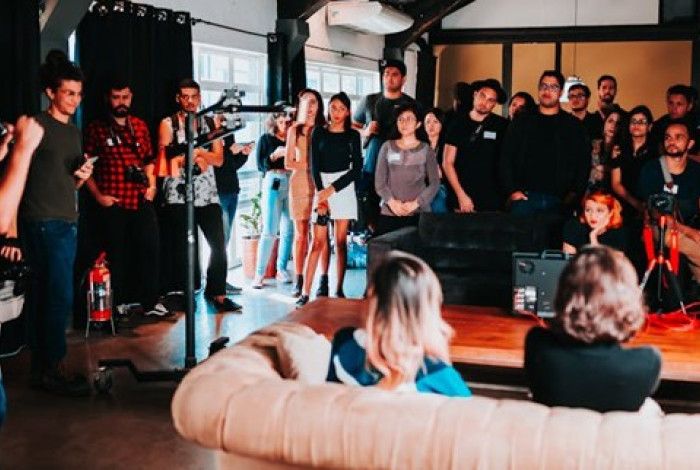 group of people attending workshop