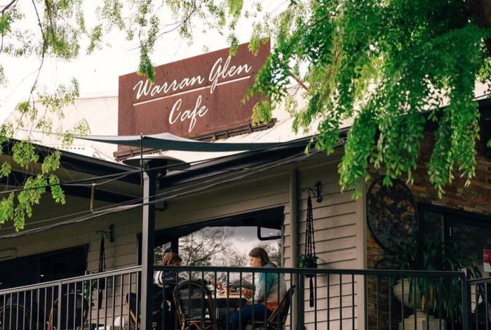 front of cafe image 