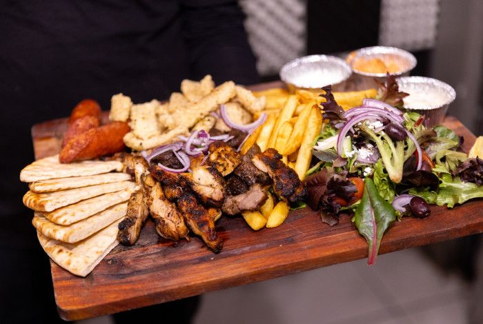 platter of food 