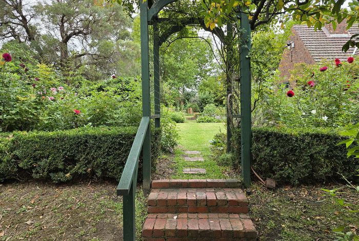 The garden at Heritage Hill