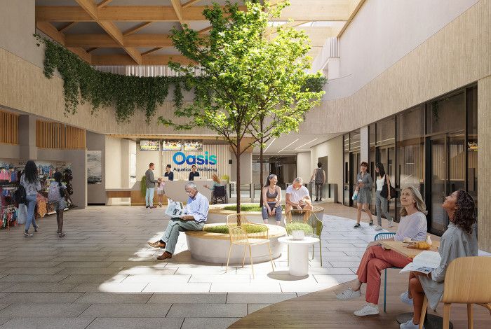 Artist impression of the inside