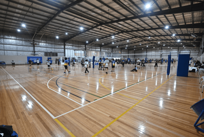 Dandenong Stadium Court Resurfacing