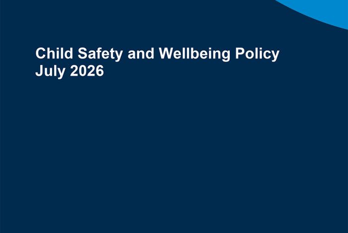 Child Safety and Wellbeing Policy July 2026