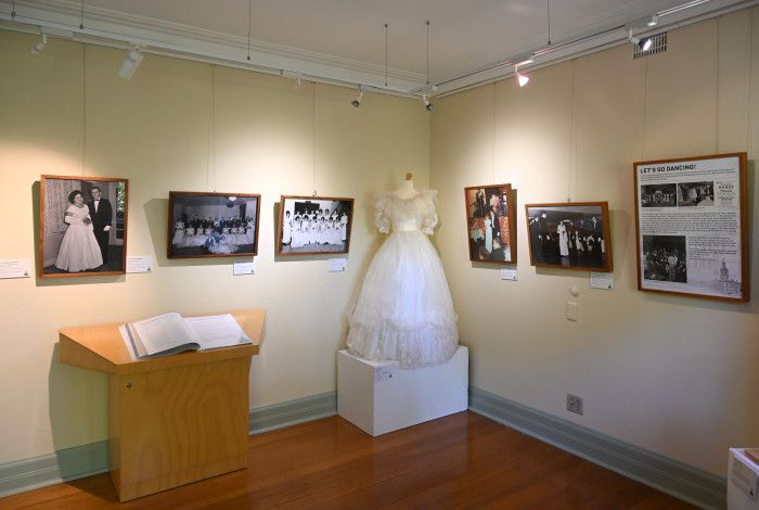 A display at Heritage Hill