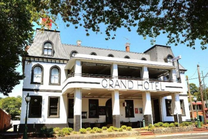 The grand hotel outside