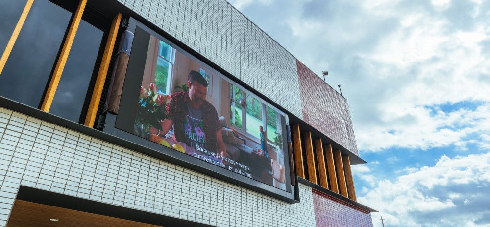 Springvale Community Hub Urban Screen