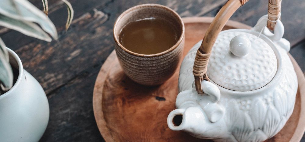 tea pot and tea cup