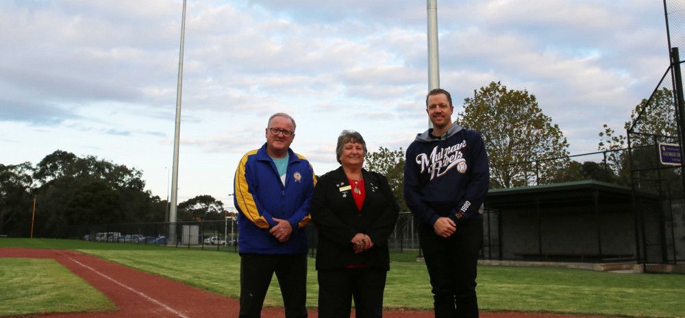 David Ashwood, Councillor Angela Long and Nick Thompson