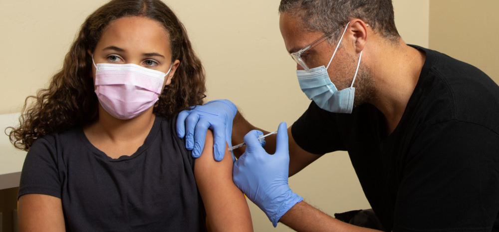 Some getting a vaccine